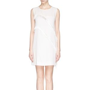 NWOT Sandro Roseda Fringe Dress Designer Size 1